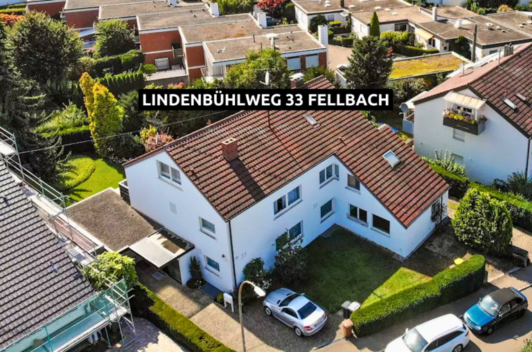 Lindenbühlweg 33 Fellbach Ein Blick auf Lage Umgebung und Wohncharakter duschkabine diana ersatzteile