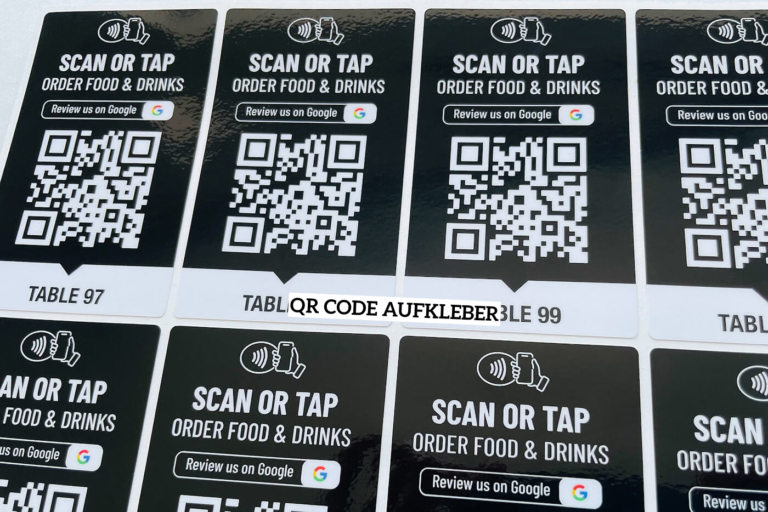 QR Code Aufkleber Die moderne Verbindung zwischen physischen Produkten und digitalen Informationen duschkabine diana ersatzteile