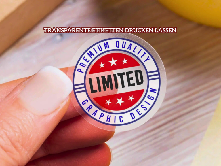 Transparente Etiketten drucken lassen Der moderne Weg zu einer hochwertigen Produktpräsentation duschkabine diana ersatzteile